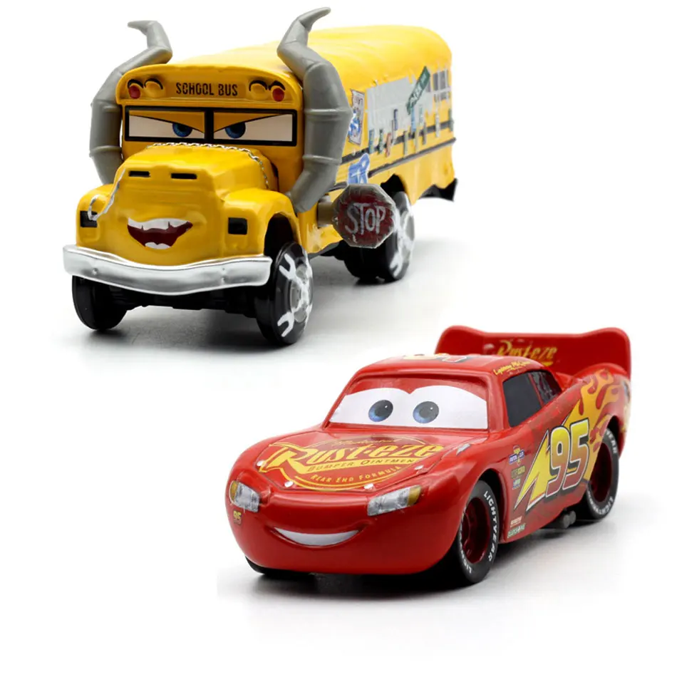 

Disney Pixar Cars 3 Lightning McQueen Mater Jackson Storm 1:55 Diecast Metal Alloy Model Car Birthday New Year Gift Toy For Boy