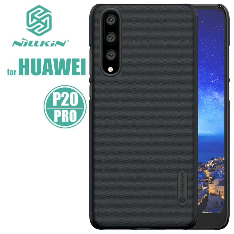Чехол Nillkin для Huawei P30 P20 Pro суперматовый защитный жесткий чехол из поликарбоната