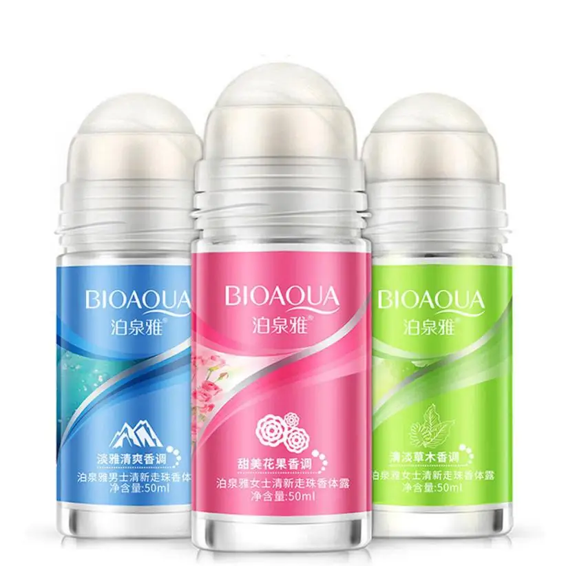 BIOAQUA Deodorant Roller Ball Body Lotion Antiperspirants Underarm
