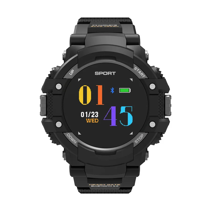 F7 GPS смарт браслет часы Спорт на открытом воздухе Смарт цветной экран компас