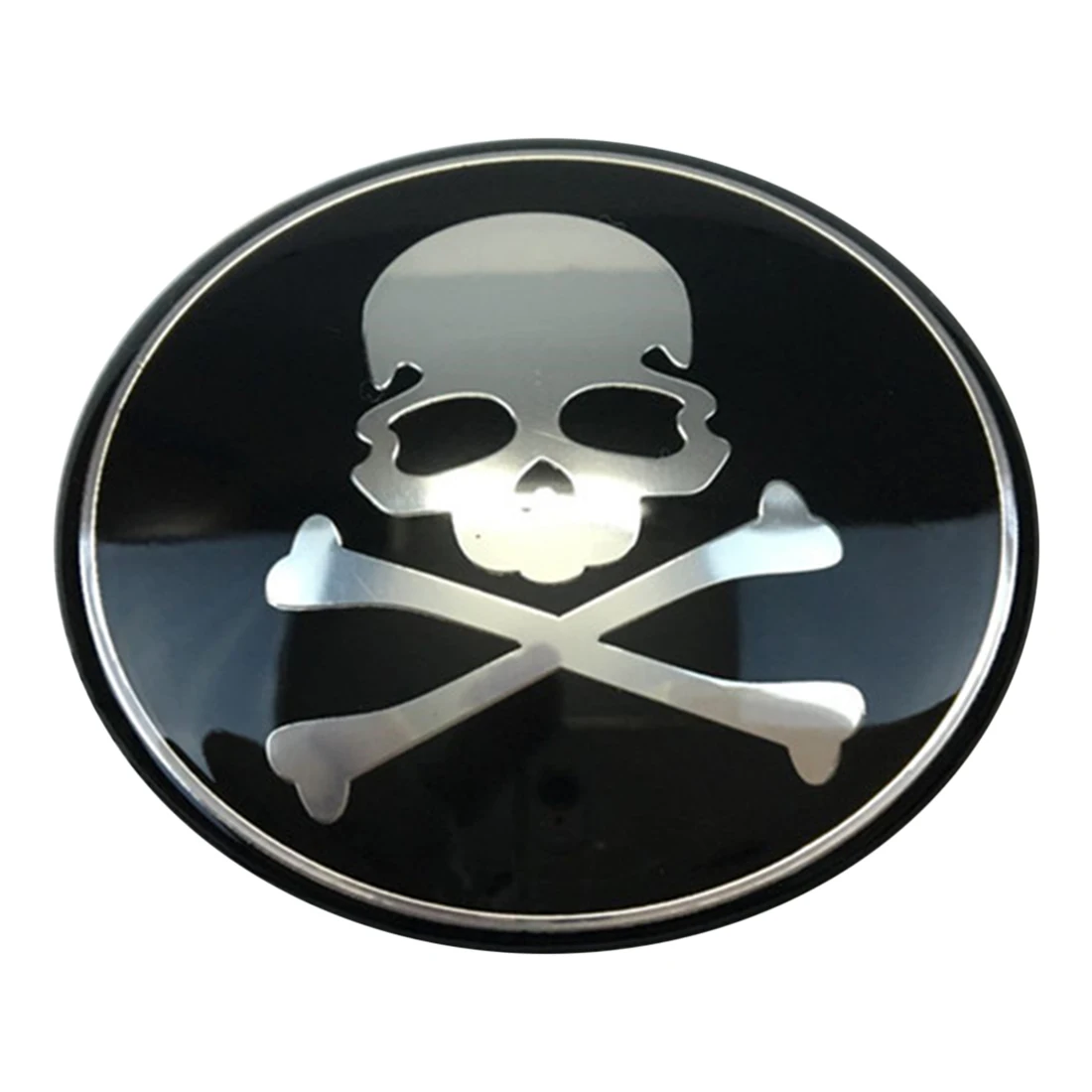 

Dewtreetali Car decoration stickers skull wheel cover body stickers