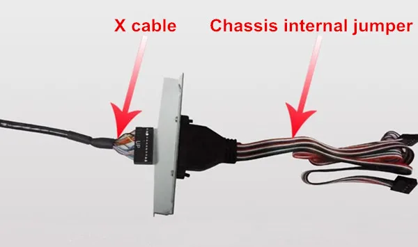 JM-202 питание+ кнопка сброса переключатель модуль с двумя usb-портами для ПК