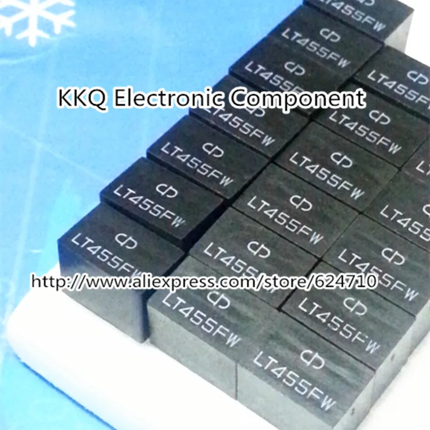 高価値セリー 10pcs LT455FW 455KHz DIP-5 5Pin 1+4 455F 455FW 455FW LT Controls&Indicators