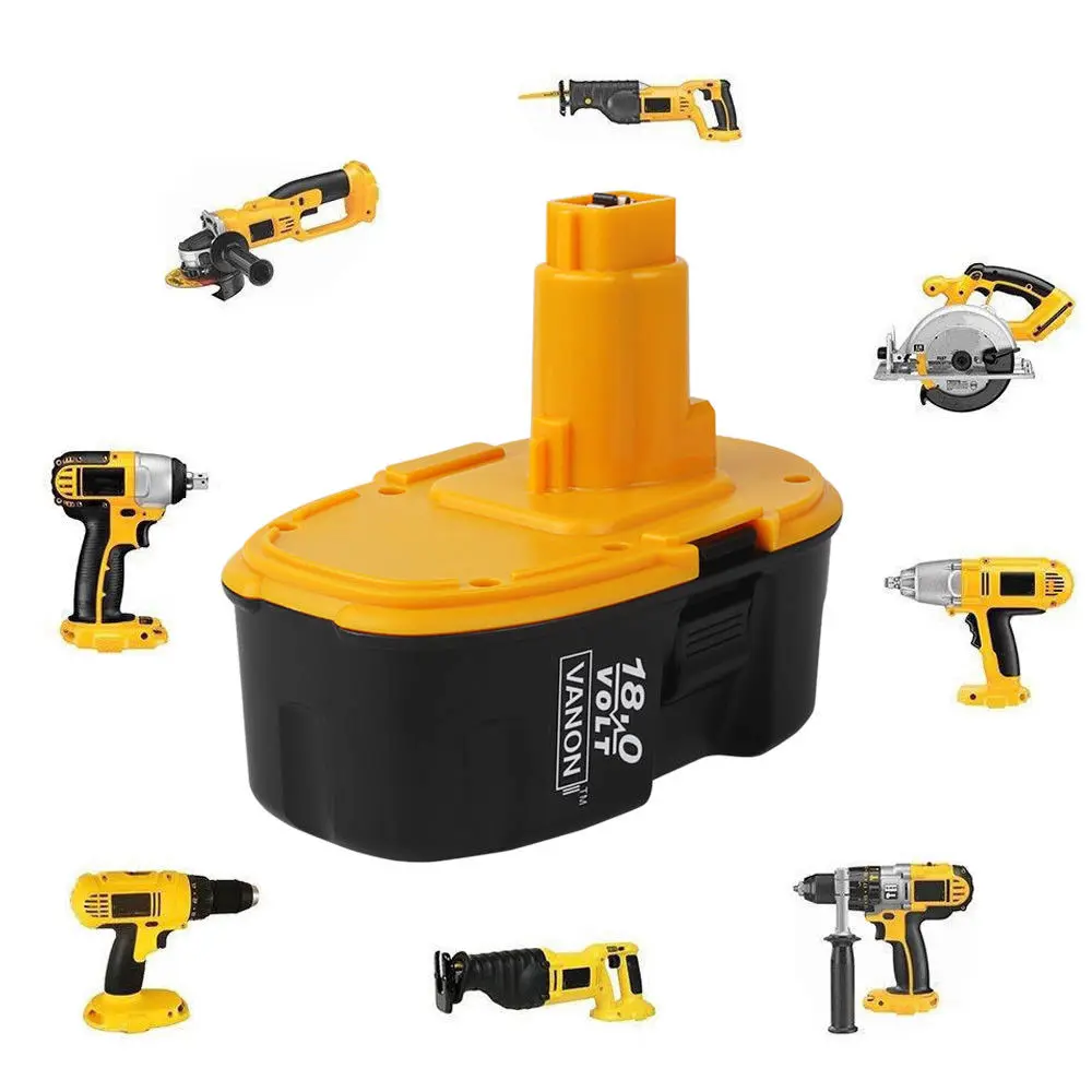 VANON для Dewalt 18V 3000mAh 3 0 AH Ni CD электроинструменты аккумуляторная батарея Замена DEWALT