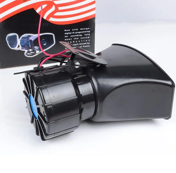 2021 7 Sound Electronic Horn Car Alarm Siren Horn Security System 12V