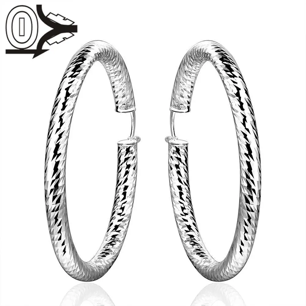 

Wholesale Silver Plated Earring,Wedding Jewelry Accessories,Fashion Round Pattern Weaves Silver Women Earrings