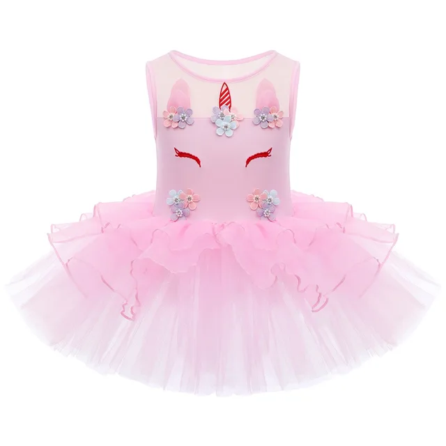 Cute Unicorn Ballet Tutu Dress