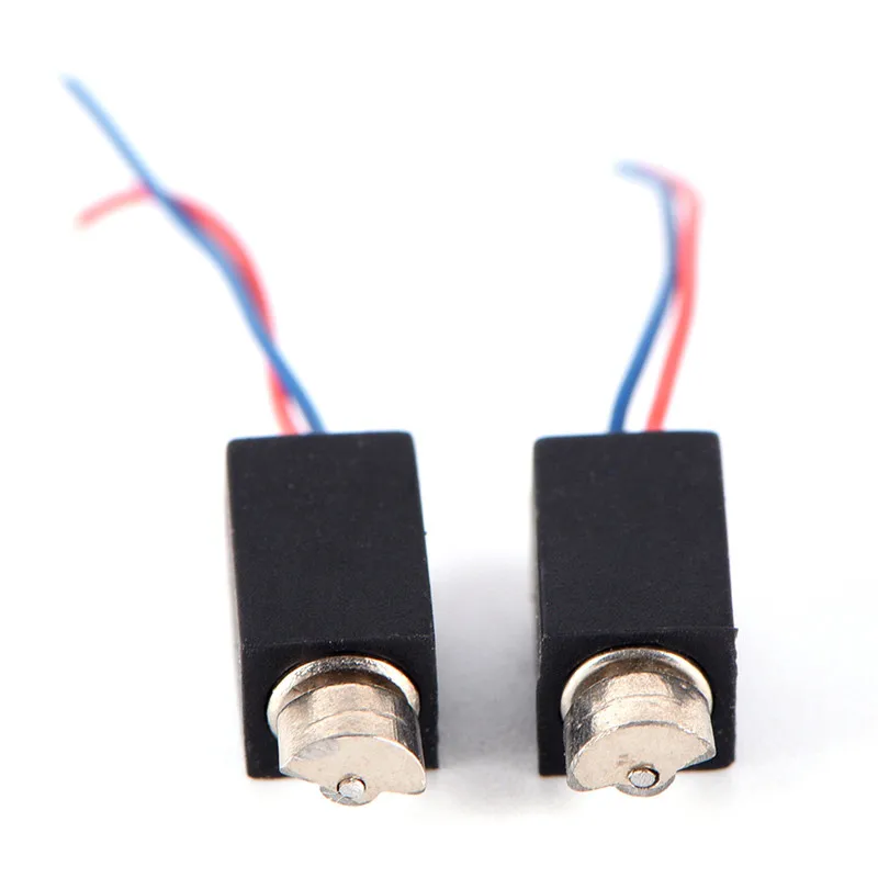

Pager and Cell Phone Vibrating Micro Motor 2.5V-4.0VDC With Two Leads 1PCS