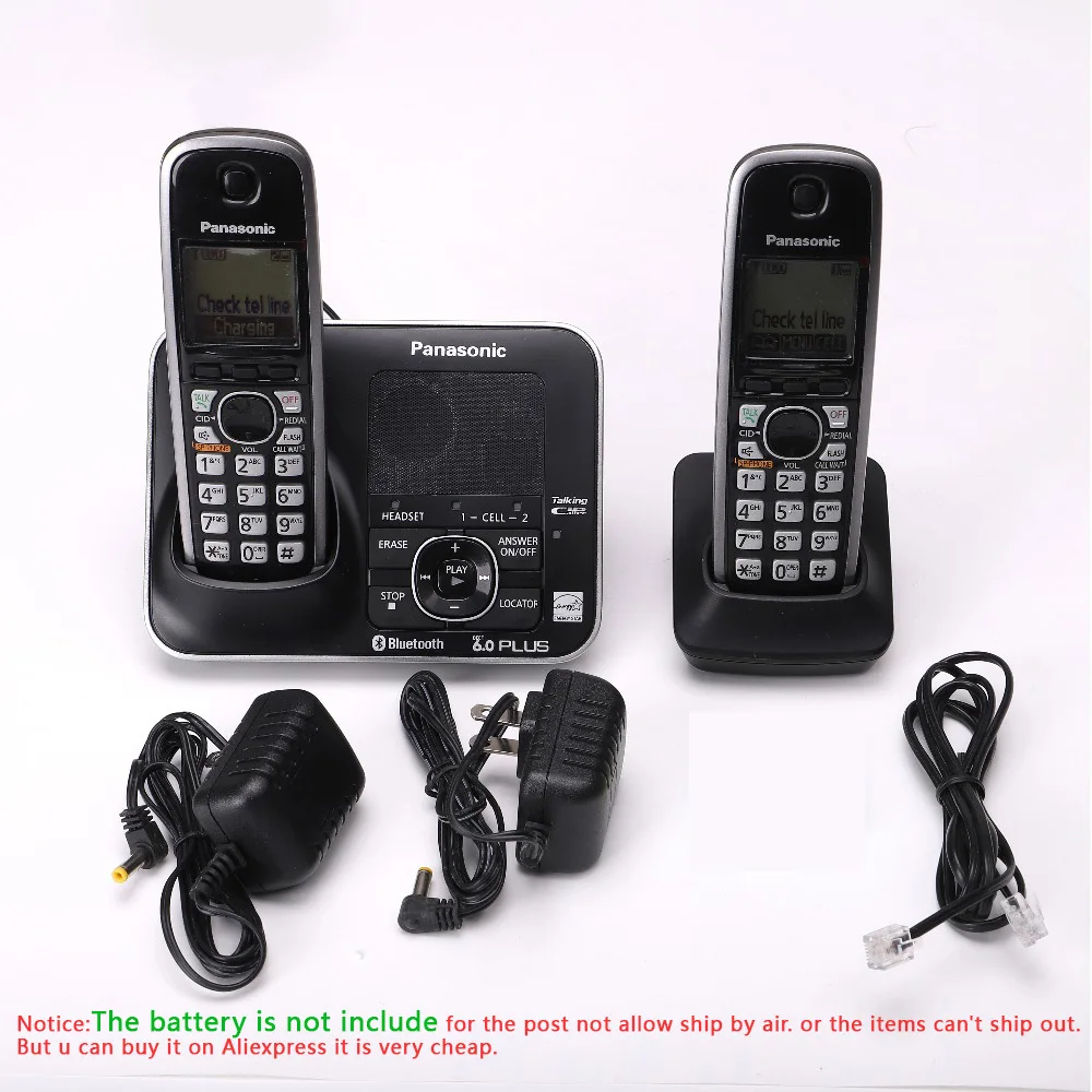 Беспроводной телефон bluetooth Fuction DECT 6 0 цифровой стационарный с системой ответа