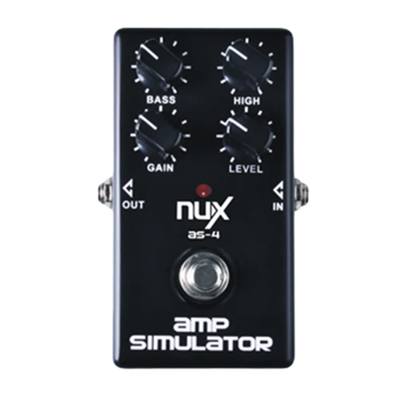 NUX AS 4 Amplifier Simulator Pedal AMP Simulator Electric