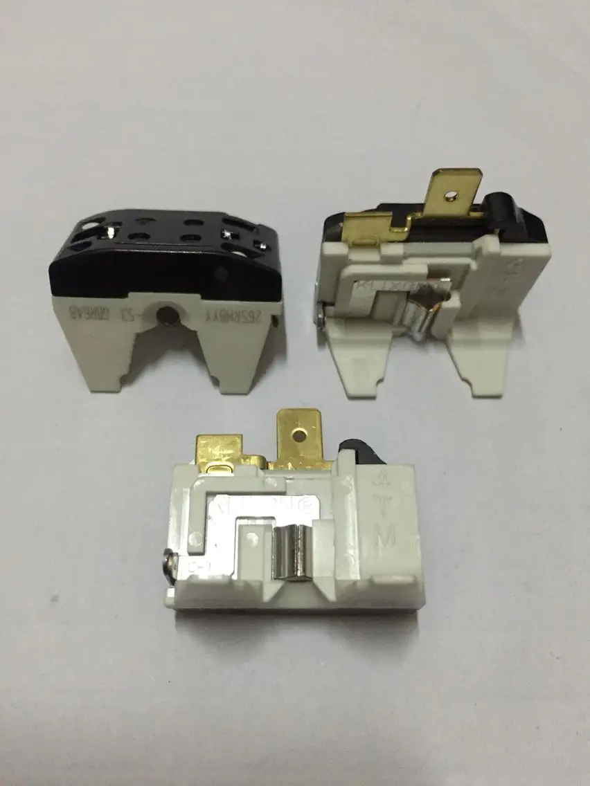 

Original new 100% US import refrigerator overload protector compressor overheat protector switch 4TM265RHBYY-53