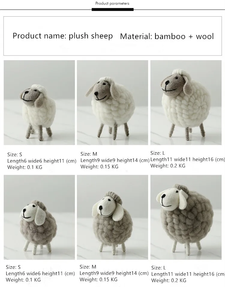 Новорожденный Подставки для фотографий в виде овечки из плюша фото Детская игрушка Детские фото реквизит-аксессуары Европейский Стиль предметы домашней мебели