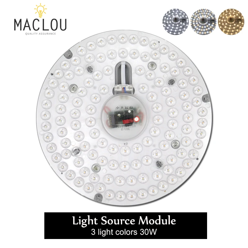 

Led Lamp Panel Ceiling SMD 2835 36W Lampada Modificato bordo Energy Saving Module LED Board Panel Circular Modern Ceiling Lamp