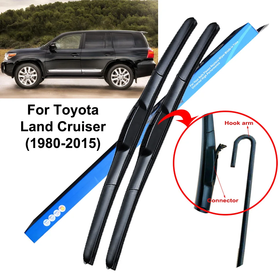DNGGYN дворники Щетки стеклоочистителя автомобиля для Toyota Land Cruiser 100 1980 до