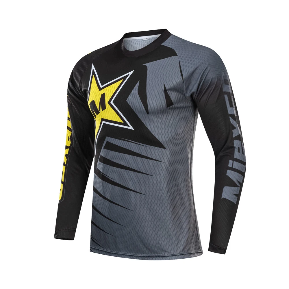 Mieyco Мужская Pro crossmax moto Jersey одежда для горного велосипеда MTB велосипедная футболка DH MX велосипедные рубашки внедорожная одежда для мотокросса