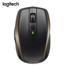 Профессиональная беспроводная мышь logitech MX Anywhere2 с Bluetooth, игровая мышь для ноутбука, ПК, геймер, настоящий приемник Unifying, перезаряжаемый
