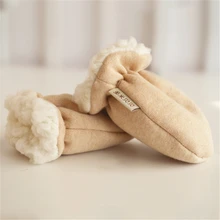 Милые детские Мультяшные перчатки, плотные теплые флисовые Детские Зимние теплые перчатки для мальчиков и девочек, варежки для новорожденных 0-12 месяцев