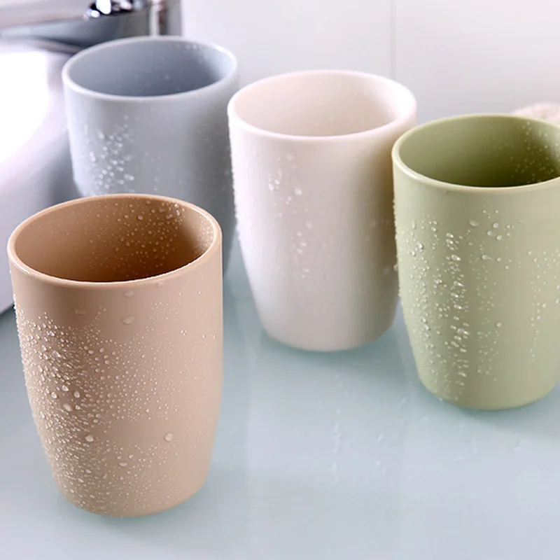 

Eco-friendly Thick Circular Cups Toothbrush Holder Cup PP Rinsing Tooth Cup FP8