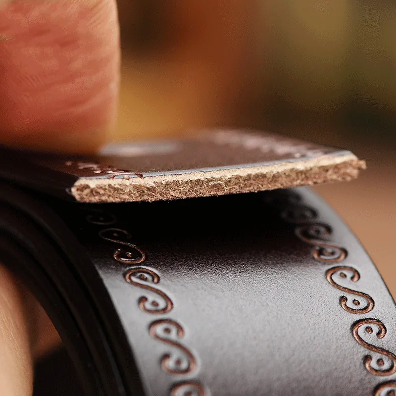 VOHIO модный ретро женский ремень из натуральной кожи женский мягкий кожаный Belt105CM женские джинсы Повседневный Пояс Показать Тонкий Женский удлинитель