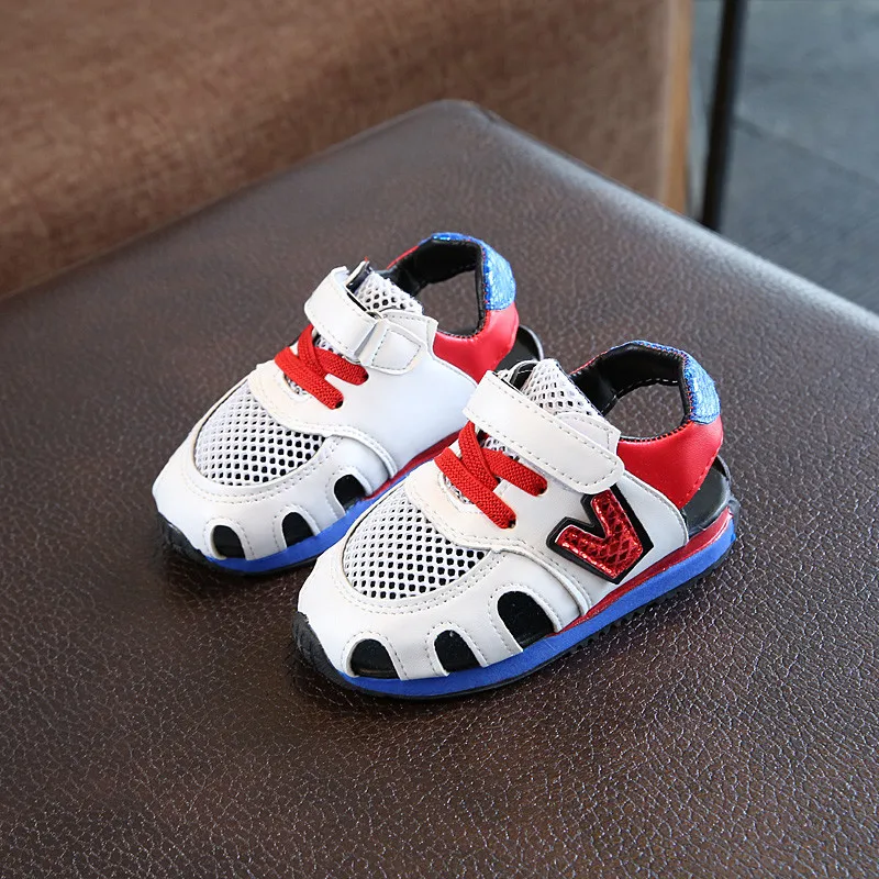 Children Shoes Boys Sandals 2017 New Summer Net Breathable Fashion Baby
