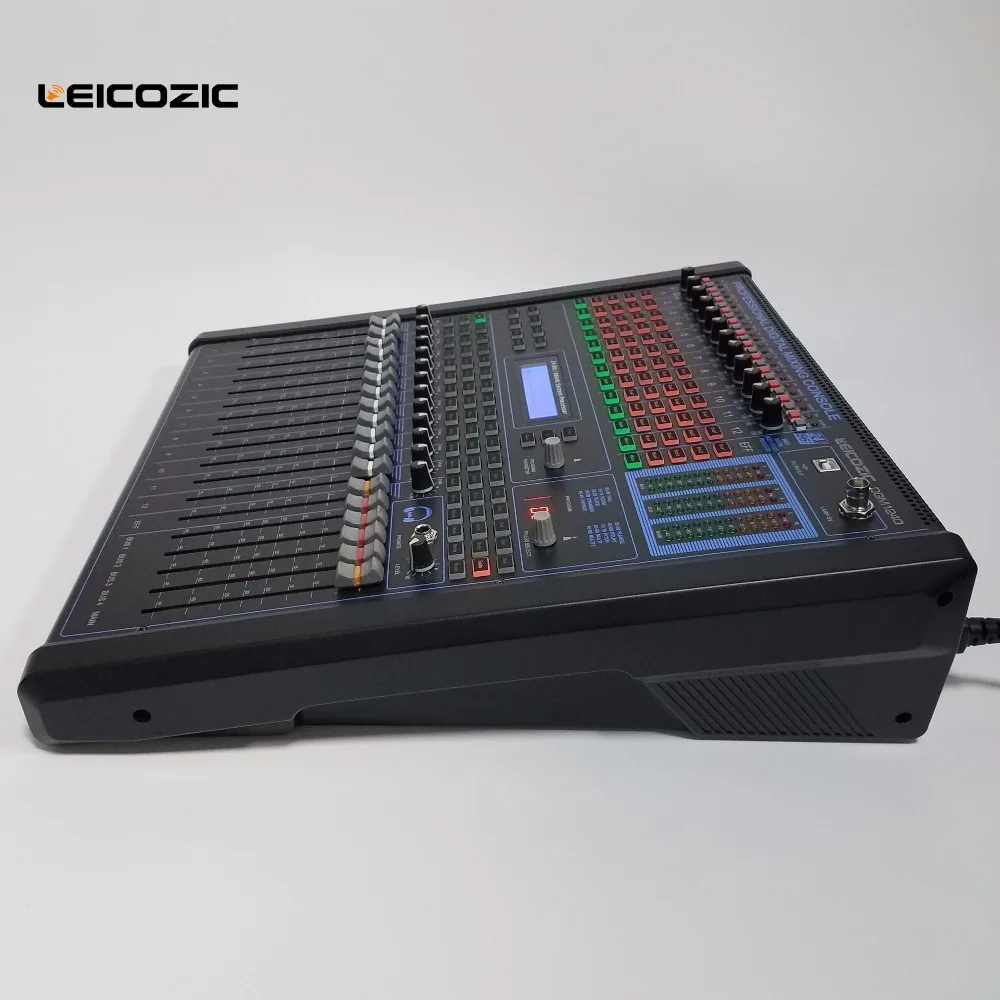 Leicozic 12 channel professional digital mixer