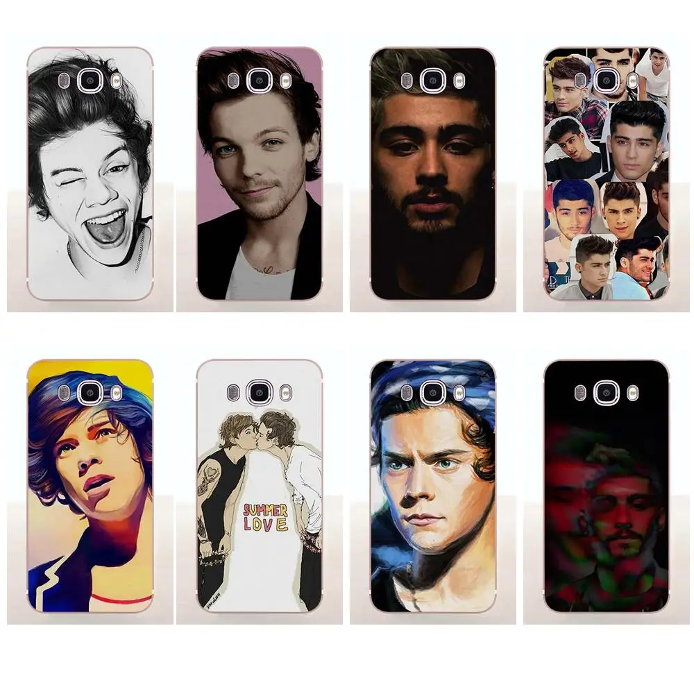Bixedx One Direction Гарри стили и Луис томлинс для Apple iPhone 4 4S 5 5C SE 6 6S 7 8 Plus X мягкий узор |