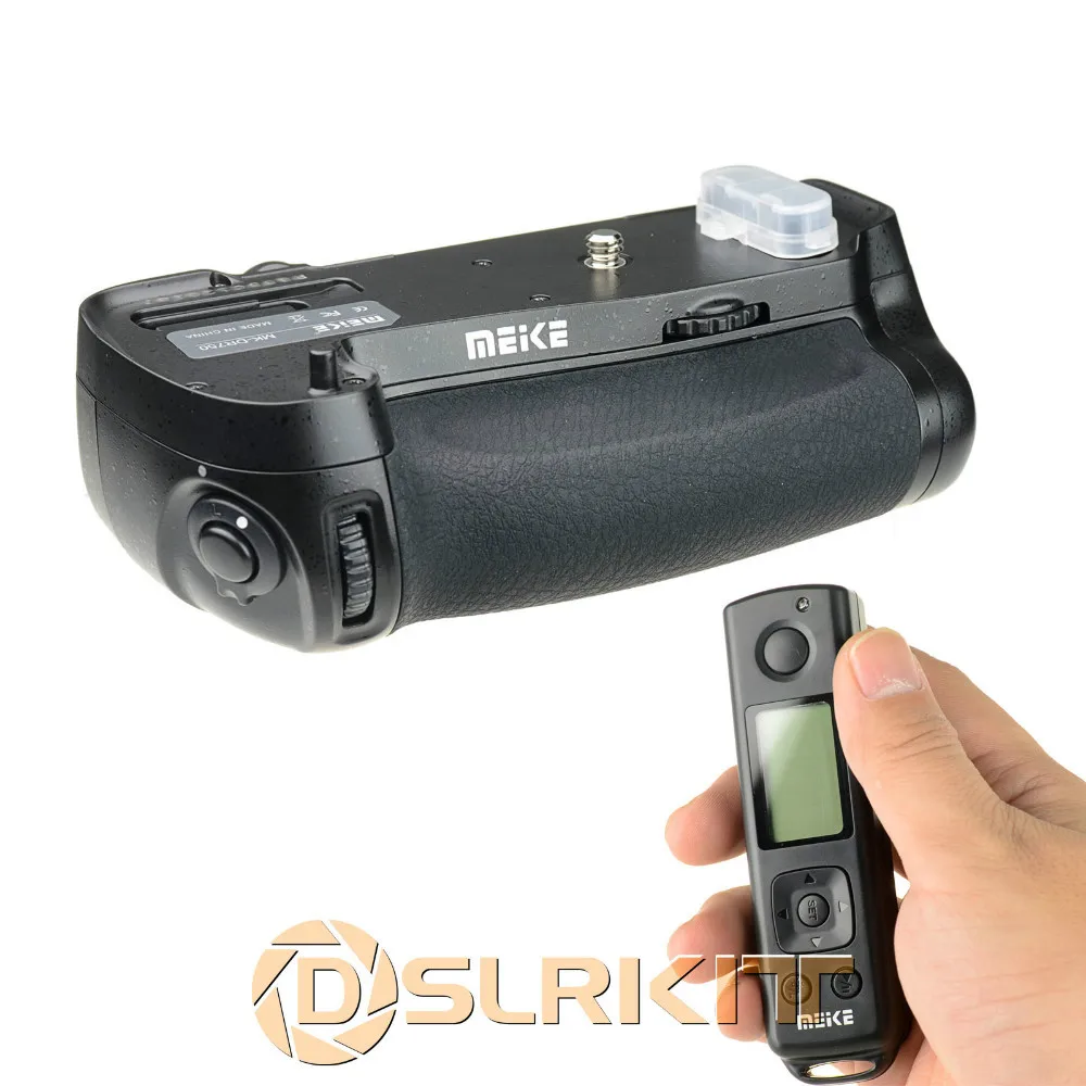 

Meike MK-DR750 Built-In Wireless Control Battery Grip for Nikon D750 (as MB-D16)
