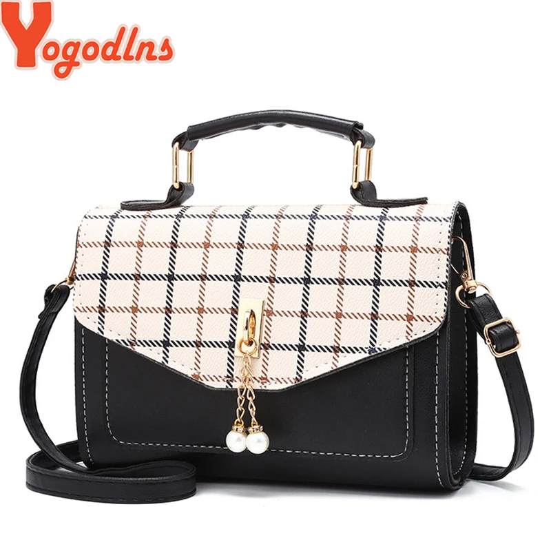 

Yogodlns New Female Bag For Ladies Phone Pocket Zipper Woman Handbags Flap Famous Brand Leather Women Shoulder Crossbody bags