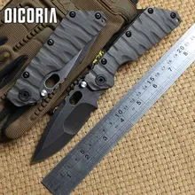 DICORIA ST SMF Titanium handle D2 blade Ball bearing Tactical Folding Knife camping hunting outdoor survival Knives EDC tools цена DICORIA ST SMF Titanium handle D2 blade Ball bearing Tactical Folding Knife camping hunting outdoor survival Knives EDC tools цены онлайн