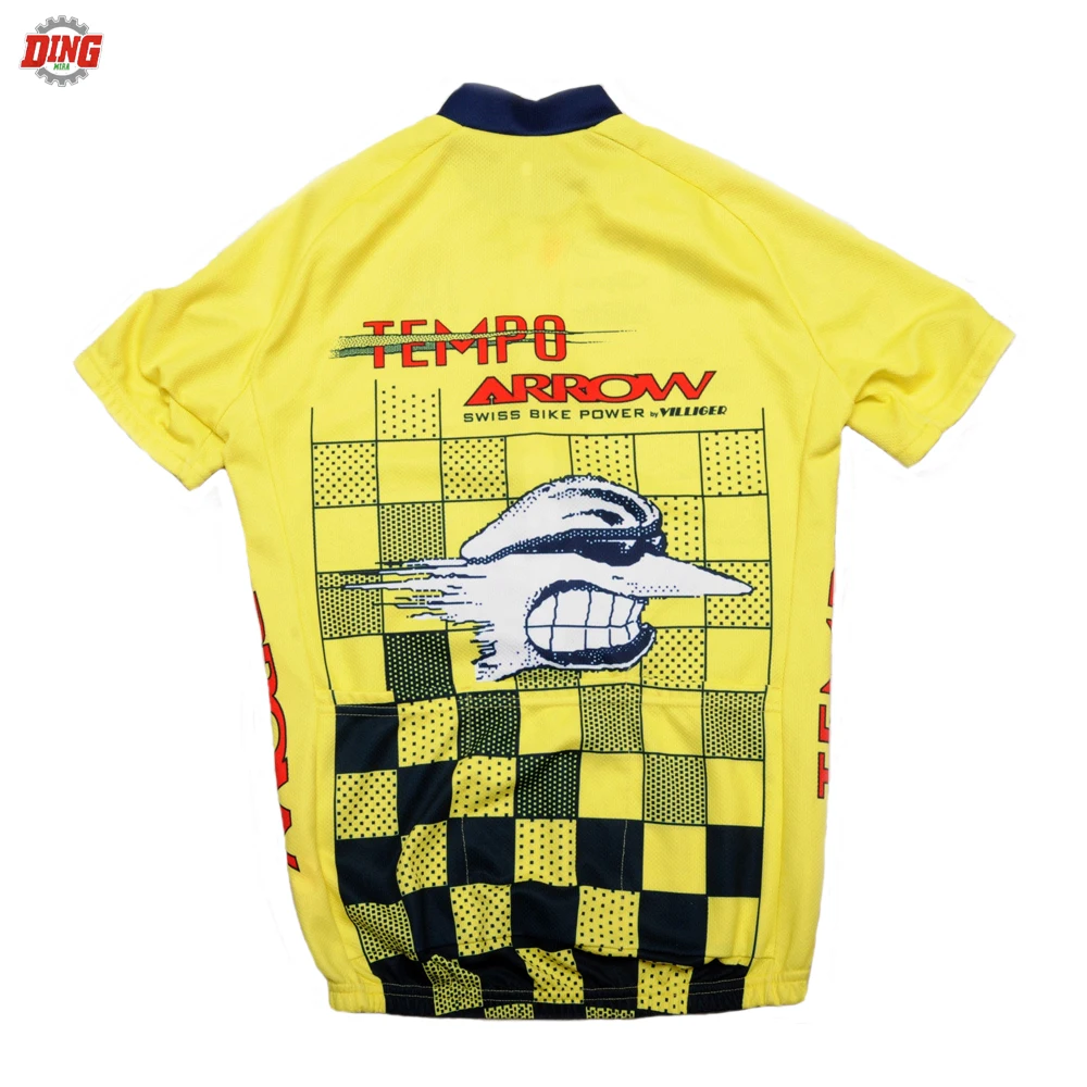 Buy NEW cycling jersey bike wear yellow men Short
