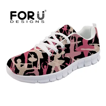 

FORUDESIGNS Fashion 3D Ballerina Brand Designer Women's Flats Shoes Casual Sneakers Autumn Ladies Comfortable Light Shoes Woman