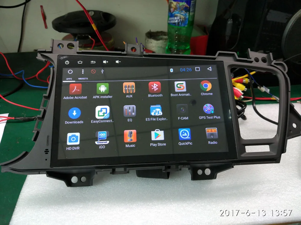 

100% real photo display 9" Android 6.0 Car DVD Player for Kia K5/Kia Optima 2013 2012 gps radio stereo head units tape recorder