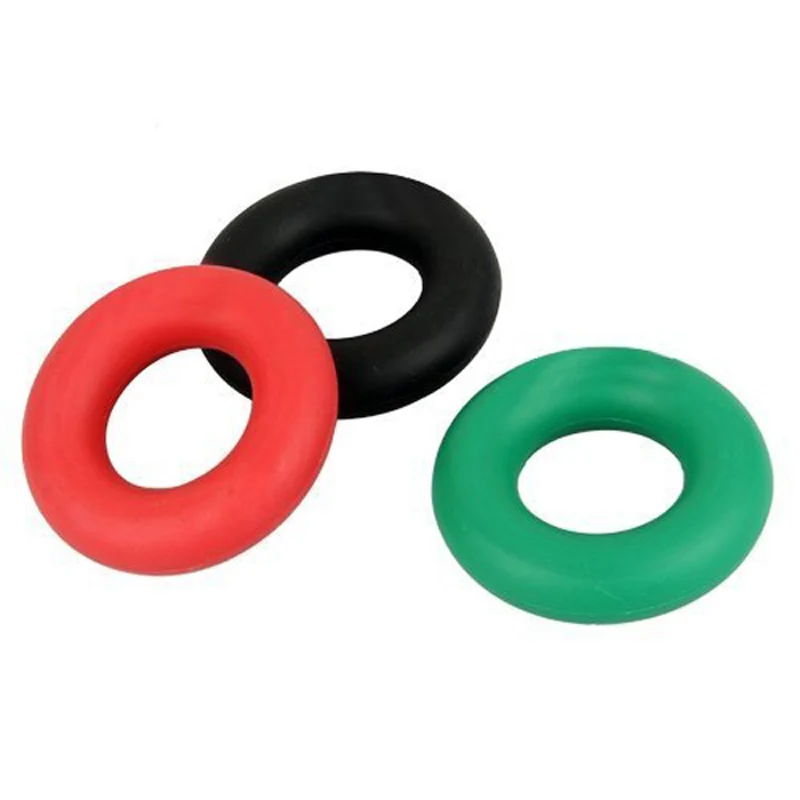 8.8cm Grip Hand Forearm Strength Gripper 3 Colors 30,40,50LB Weights Rubber Ring Exerciser Gym