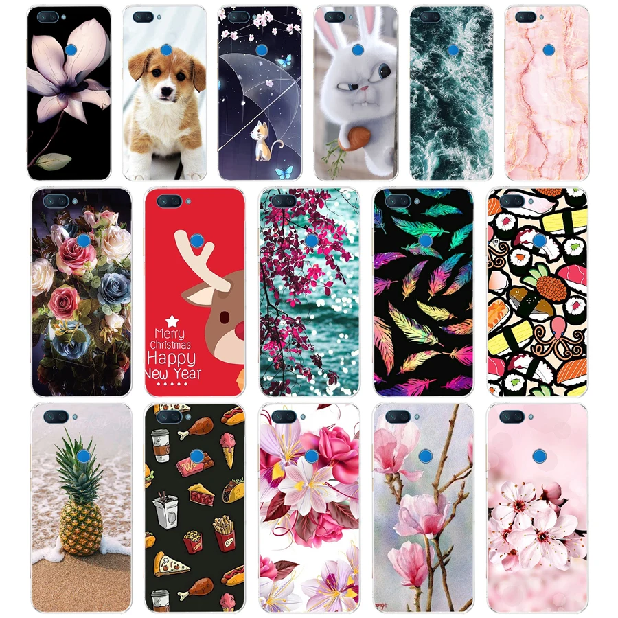 

E silicone Cover For Xiaomi Redmi 6 Case Full Protection Soft tpu Back Cover Phone Cases For Xiaomi Redmi6 bumper 6 Coque