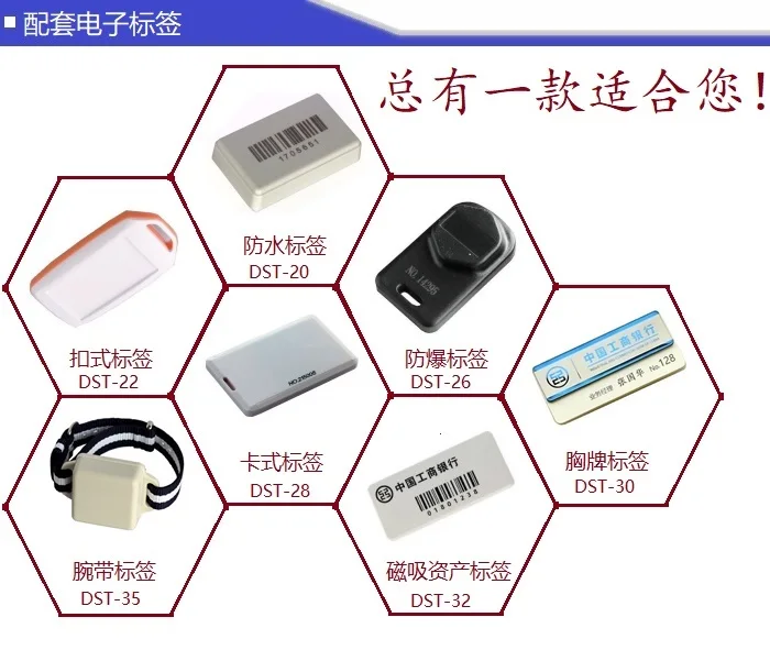 RFID считыватель может продлить 32 RS485 позиционирования базовых станций РФ RFID метки местоположения