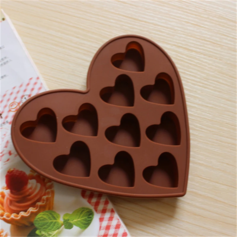 Heart Shaped 3D Silicon Mold pastry molds fondant silicone silicone