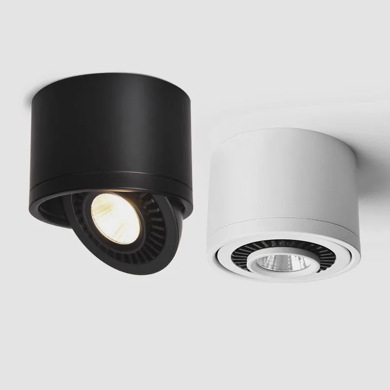 Светодиодный светильник с регулируемой яркостью 5W7W9W12W15W COB точечный потолочный