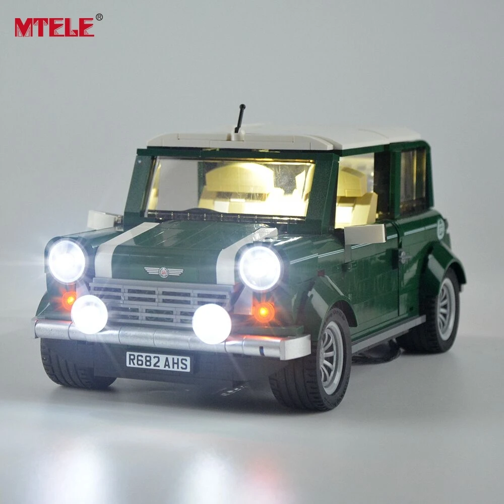 Günstige MTELE Marke Hohe Qualität LED Licht Up kit Für Technik Series Mini Cooper Licht Set Kompatibel Mit 10242 (Nicht sind Die Modell)