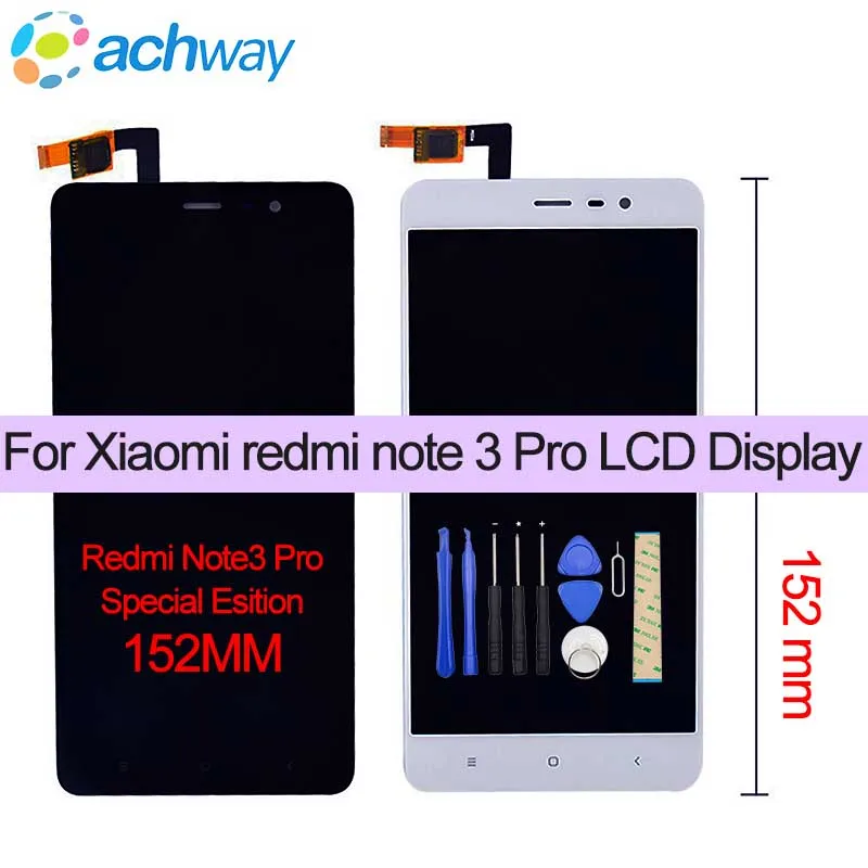 

152mm Special Edition Xiaomi Redmi Note 3 Pro LCD Display Touch Screen Assembly+Frame For 5.5" Xiaomi Redmi Note 3 SE Display