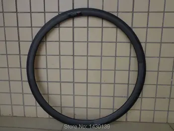 

1Pcs New 700C 38mm Road bike matte UD full carbon bicycle wheels clincher rims with basalt brake surface 23 25mm width Free ship