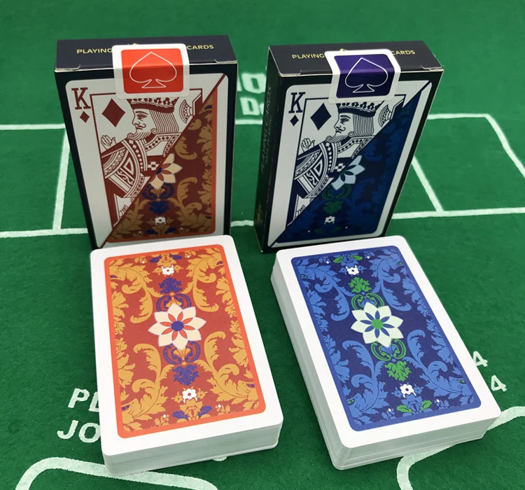 Лидер продаж 2 компл./лот высокое качество мост узор баккара Пластик Водонепроницаемый игральные карты техасский холдем покер карты
