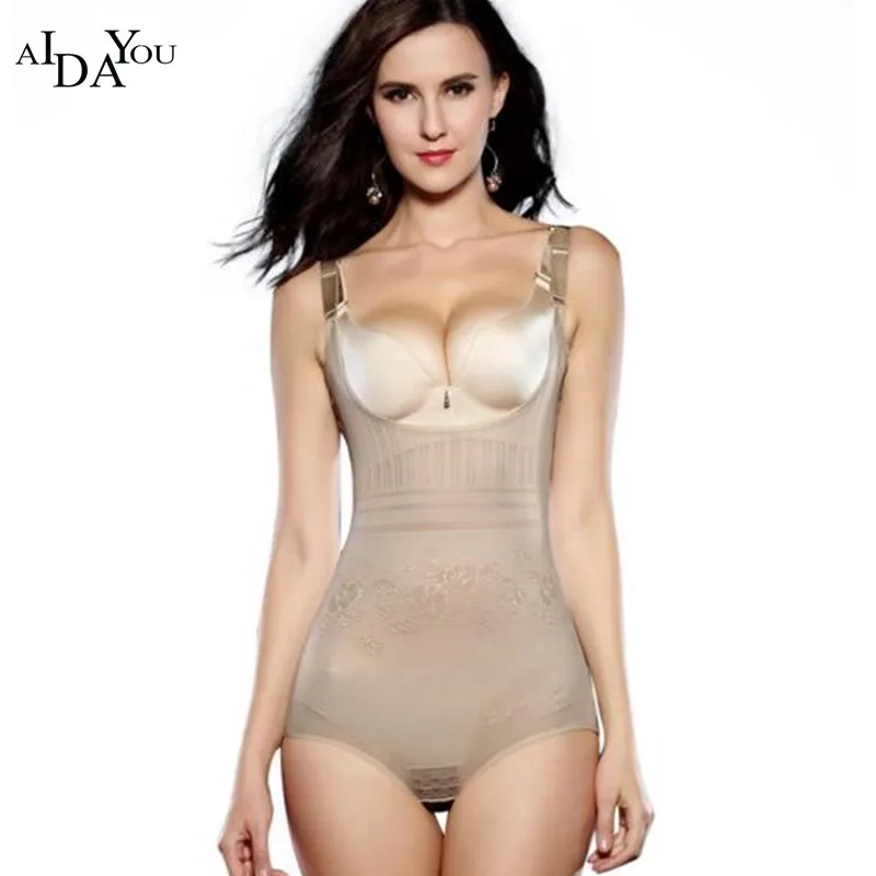 Women Body Shaper Slimming Underwear Bodysuit Waist Trainer Slimming Corset Shapewear Hot Shaper Control Pants ouc2654