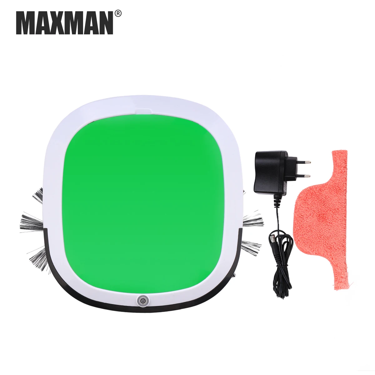 MAXMAN Robot Vacuum Cleaner Cyclic Charging 300Pa Suction for Home Sweeping Dust Mopping for Wood Floor Robot Vacuum