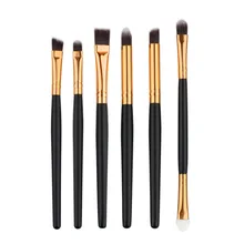 6pcs Eye Makeup Brushes Cosmetic Foundation Maquiagem Eyeshadow Powder Eye Shadow Beauty Makeup Brush Brushes
