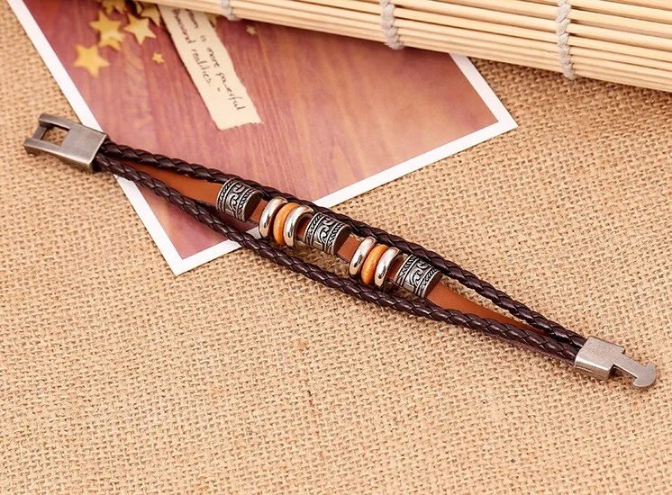 leather bracelet wristband3
