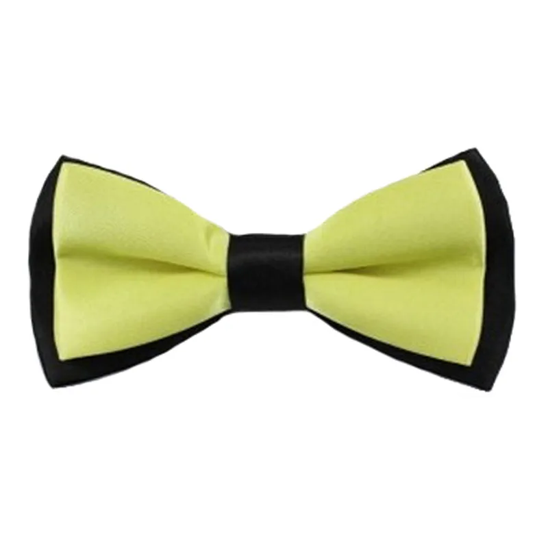 Новинка; высокое качество; Детский галстук-бабочка; регулируемый галстук-бабочка в деловом стиле для свадьбы; галстук-бабочка для мальчиков; 20 цветов; YHB0004 - Цвет: Luminous Yellow