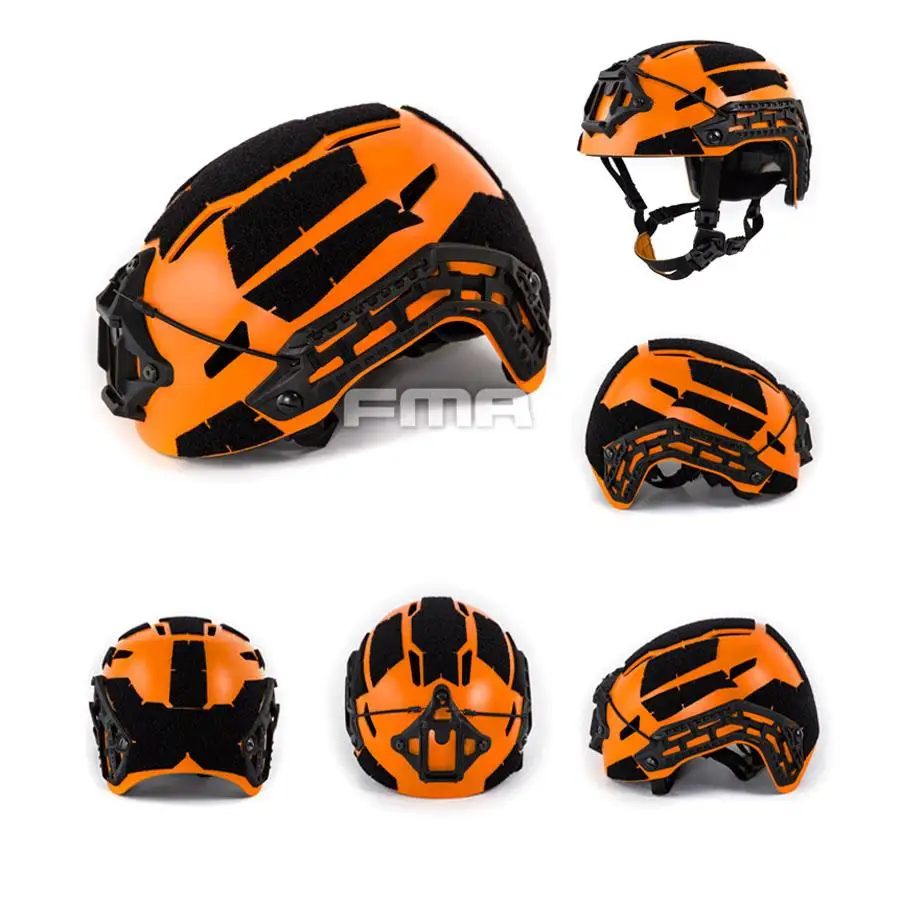 FMA Helmet Orange Safty Flash Lite Light LED for Airsoft Outdoor Bike Sport Ski 