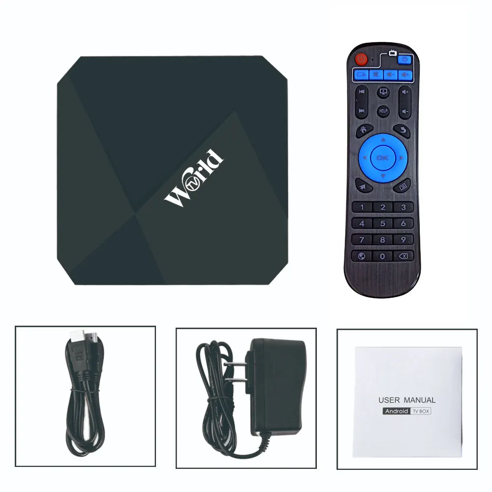IPTV caja de vida IPTV suscripción No tarifa mensual 1600 + canales de 2G 16G Smart Android 7,1 TV caja árabe IPTV gratis para siempre. - 5