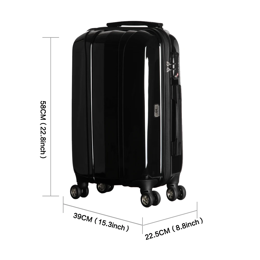 luggage with tsa lock 7