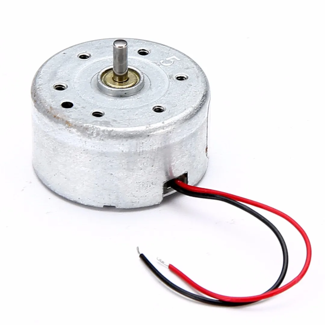 

Silver Solar DC Motor 300 Micro Motor 3V 4.5V 5V For Scientific Hobby Toys DIY Accessories High Quality